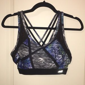 Patterned Sports Bra